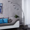 Rtro-Lampe-sur-pied-FINGERS-argent-avec-pied-noir-lounge-lampadaire-0-0 Rétro Lampe sur pied "FINGERS" | argent, avec pied noir | lounge lampadaire