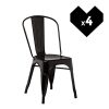 SKLUM Lot de 4 Chaises LIX - (Plus de Couleurs)