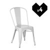 SKLUM Lot de 4 Chaises LIX - (Plus de Couleurs)