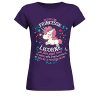 TEEZILY-T-Shirt-Je-suis-Une-Princesse-Licorne-Femme-0 TEEZILY T-Shirt Je suis Une Princesse Licorne Femme