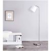 Umi. by Amazon Lampe sur pied, abat-jour en tissu, incurvée, beige, 161,29 cm