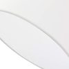 Umi. by Amazon Lampe sur pied, abat-jour en tissu, incurvée, beige, 161,29 cm