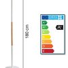 Unilux-Pryska-Lampadaire-LED-40W-4000-Lumens--Variation-dIntensit-lumineuse-180-x-34cm-BlancHtre-0-3 Unilux Pryska Lampadaire LED 40W 4000 Lumens à Variation d'Intensité lumineuse 180 x 34cm Blanc/Hêtre