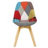 WOLTU-1-X-Chaise-Salle--Manger-Chaise-de-Cuisine-en-Lin-BoisMulticolore-BH29mf-1-0-2 WOLTU® Chaise de Salle à Manger Lot de 4 pour Cuisine en Lin siège,BH29mf-4 Multicolore