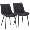 WOLTU-1334-Chaise-de-Salle--Manger-Lot-de-2-Chaise-de-Cuisine-Assise-rembourre-en-VeloursLinSimilicuirPieds-en-mtal-Stable-0 WOLTU #1334 Chaise de Salle à Manger Lot de 2 Chaise de Cuisine Assise rembourrée en Velours/Lin/Similicuir,Pieds en métal Stable