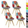 WOLTU-Chaise-de-Salle--Manger-Lot-de-4-pour-Cuisine-en-Lin-sigeBH29mf-4-Multicolore-0-0 WOLTU® Chaise de Salle à Manger Lot de 4 pour Cuisine en Lin siège,BH29mf-4 Multicolore