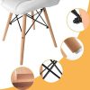 WV-LeisureMaster-4PCS-Cecilia-Eiffel-Millmead-inspir-Chaise-PU-rtro--Manger-Chaise-Chaise-de-Bureau-Lounge-Papillon-Type-Dossier-Chaise--Manger-0-1 WV LeisureMaster 4PCS Cecilia Eiffel Millmead inspiré Chaise PU rétro à Manger Chaise Chaise de Bureau Lounge, Papillon Type Dossier Chaise à Manger