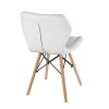 WV-LeisureMaster-4PCS-Cecilia-Eiffel-Millmead-inspir-Chaise-PU-rtro--Manger-Chaise-Chaise-de-Bureau-Lounge-Papillon-Type-Dossier-Chaise--Manger-0-2 WV LeisureMaster 4PCS Cecilia Eiffel Millmead inspiré Chaise PU rétro à Manger Chaise Chaise de Bureau Lounge, Papillon Type Dossier Chaise à Manger