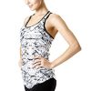 icyzone Débardeur de Sport Femme, Shirt sans Manches, Yoga Gym Tank Top