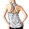 icyzone Débardeur de Sport Femme, Shirt sans Manches, Yoga Gym Tank Top
