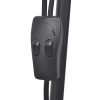 vidaXL Lampadaire Noir Lampe sur pied Lampe de sol Lampe lumière éclair de salon