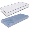 AILIME SRL Matelas Simple Hors Mesure en Waterfoam pour lit Simple Taille 80 x 180 cm Hauteur 14 cm, orthopédique et Anti acarien avec revêtement hypoallergénique et Dispositif médical