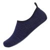 BHYDRY Couple Couleur Unie Chaussures De Plage Natation Plongée Chaussettes Chaussures De Pataugeoire Dérivant Rivière