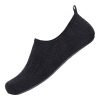 BHYDRY Couple Couleur Unie Chaussures De Plage Natation Plongée Chaussettes Chaussures De Pataugeoire Dérivant Rivière
