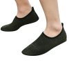 BHYDRY Couple Couleur Unie Chaussures De Plage Natation Plongée Chaussettes Chaussures De Pataugeoire Dérivant Rivière