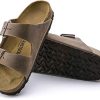 Birkenstock Arizona Cuir Gras, Sandales Bout Ouvert Homme