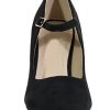 By Shoes - Escarpin Talon Conique Style Suédine - Femme