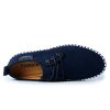 CUSTOME Hommes Suède Cuir Chaussures Lacer Sneaker Flâneurs Poids léger Appartement Doux Durable Fait Main Anti-dérapant Chaussures