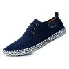 CUSTOME Hommes Suède Cuir Chaussures Lacer Sneaker Flâneurs Poids léger Appartement Doux Durable Fait Main Anti-dérapant Chaussures