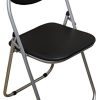 Chaise-pliante-rembourre-pour-le-bureau-noir-lot-de-4-0-0 Chaise pliante rembourrée - pour le bureau - noir - lot de 4