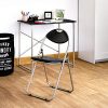 Chaise-pliante-rembourre-pour-le-bureau-noir-lot-de-4-0-1 Chaise pliante rembourrée - pour le bureau - noir - lot de 4