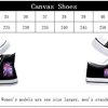 Chaussures de Toile Haute Unisexe Femme Homme Stranger Things Imprimee Sneakers Respirant Student Décontracté Baskets à Lacets Chaussure Sport Casual