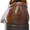 Clarks - Chaussure de Marche Tilden pour Homme, 45 2E EUR, Dark Tan Leather