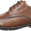 Clarks - Chaussure de Marche Tilden pour Homme, 45 2E EUR, Dark Tan Leather