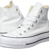 Converse CTAS Lift Hi Black/White, Baskets Hautes Mixte Adulte