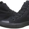 Converse-Chuck-Taylor-C-Taylor-As-Hi-Canvas-montantes-mixte-enfant-Noir-Noir-Mono-375-EU-0-3 Converse Chuck Taylor C Taylor A/s Hi Canvas, montantes mixte enfant - Noir (Noir Mono), 37.5 EU