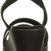 Crocs-Leigh-Wedge-Women-A-Bout-Rond-Femme-0-0 Crocs Leigh Wedge Women, A Bout Rond Femme