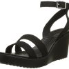 Crocs-Leigh-Wedge-Women-A-Bout-Rond-Femme-0 Crocs Leigh Wedge Women, A Bout Rond Femme