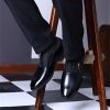 DADAWEN Chaussure Mocassins Homme/Classic Oxford Chaussures Cuir Homme