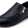 DADAWEN Homme Fermeture Eclairé Sneaker