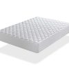 DAGOSTINO HOME Matelas Florida.MÉMOIRE DE Forme & Latex: Orthopédique, Réversible (Hiver/été), Soutien Parfait de la Colonne vertébrale.