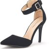 DREAM-PAIRS-Oppointed-Ankle-Escarpins-Talon-Aiguille-Femme-Bout-Pointu-0 DREAM PAIRS Oppointed-Ankle Escarpins Talon Aiguille Femme Bout Pointu