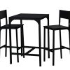Demeyere-Magda-Table-MtalMDF-Noir-0 Demeyere Magda Table, Métal/MDF, Noir