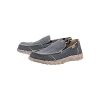 Dude Shoes Hommes Bleu Naturel Coton Bio