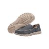 Dude Shoes Hommes Bleu Naturel Coton Bio