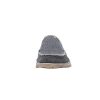 Dude Shoes Hommes Bleu Naturel Coton Bio