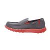Dude-Shoes-Hommes-Farty-Funk-Dark-Grey-Rouge-0 Dude Shoes Hommes Farty Funk Dark Grey Rouge