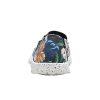 Dude-Shoes-Hommes-en-Toile-dimpression-Farty-Noir-Hibiscus-0-3 Dude Shoes Hommes en Toile d'impression Farty Noir Hibiscus
