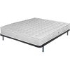EBAC Literie Sommier démonté+Matelas+Pieds 140x190