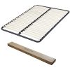 EBAC Literie Sommier démonté+Matelas+Pieds 140x190