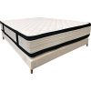 ESSENZIA Ensemble New York + Sommier Tradition + Pieds 160x220 Stretch Mousse et Mousse à mémoire de Forme Mousse