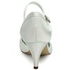 Elegantpark-HC1509-Escarpins-Femme-Bride-Cheville-Boucle-Bout-Rond-Mary-Janes-Satin-Chaussures-Pompes-a-Talon-de-Mariee-Mariage-0-1 Elegantpark HC1509 Escarpins Femme Bride Cheville Boucle Bout Rond Mary Janes Satin Chaussures Pompes a Talon de Mariee Mariage