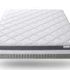 Ensemble Matelas mémoire de Forme + sommier 160x200 Confort Royal Hbedding - 7 Zones de Confort - épaisseur Matelas 30cm.