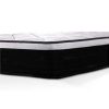 Ensemble Suite 90x200 Ressorts ensachés, mémoire de Forme 5 Zones