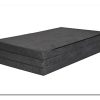 FORTISLINE Matelas d'appoint Pliant 2 Places lit d'appoint lit d'invité futon Pouf 195x120x9 cm Couleur Gris