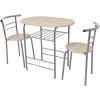 Festnight-Ensemble-Table-et-Chaises-pour-Salle--Manger-en-MDF-0-5 Festnight Ensemble Table et Chaises pour Salle à Manger en MDF
